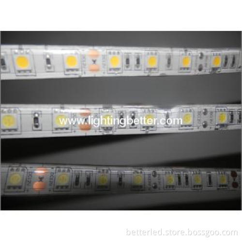 PU glue SMD 5050 Led flexible strip with 60led/m